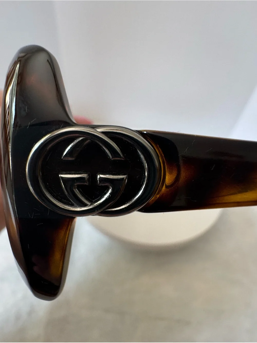 Gucci Brown Gradient Oversized Sunglasses